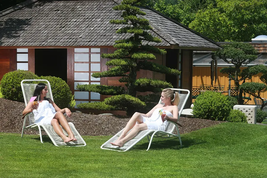 Ausruhen auf der großzügigen LIegewiese