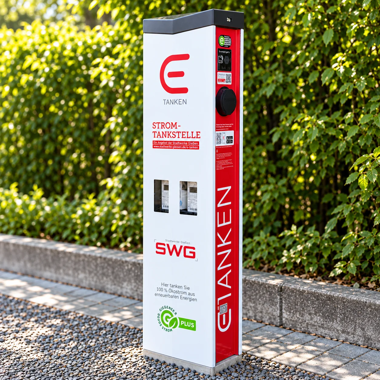 E-Auto Ladesäule im Saunaparadies Wettenberg